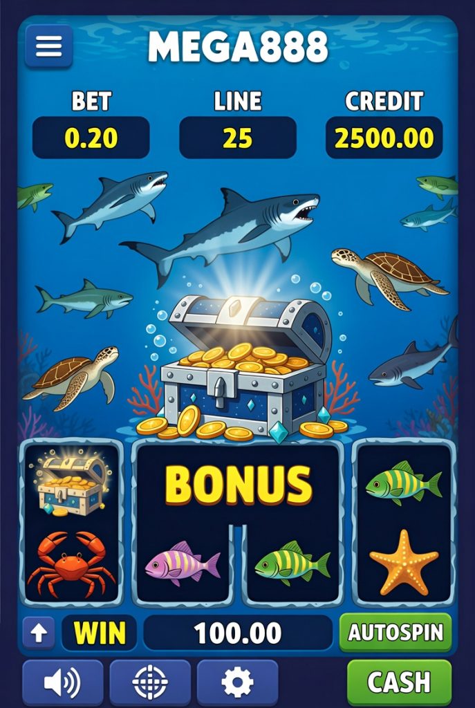 Mega888 Great Blue